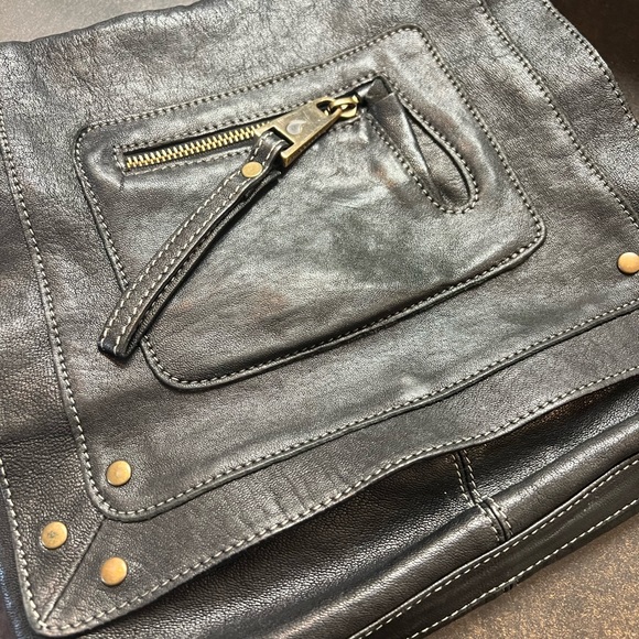 Marco Buggiani Italian leather bag. - Picture 2 of 5